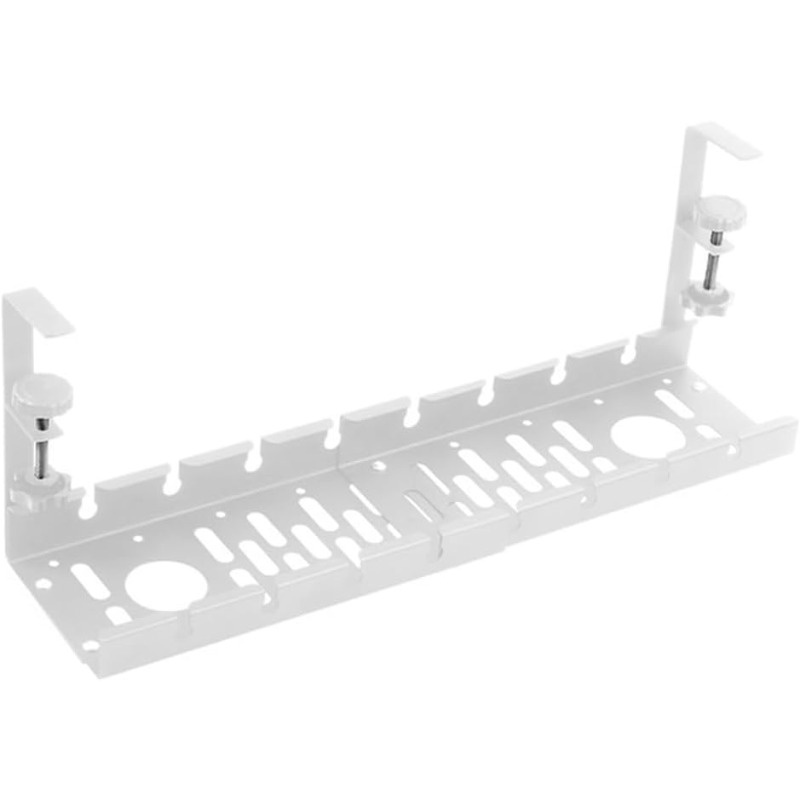 Cable Tray Under Desk - Organizzatore per Cavi Retrattile Resistente -