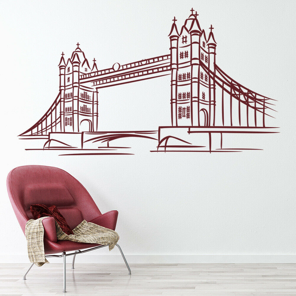 Office Furniture London - Autoadesivo della parete Tower Bridge di