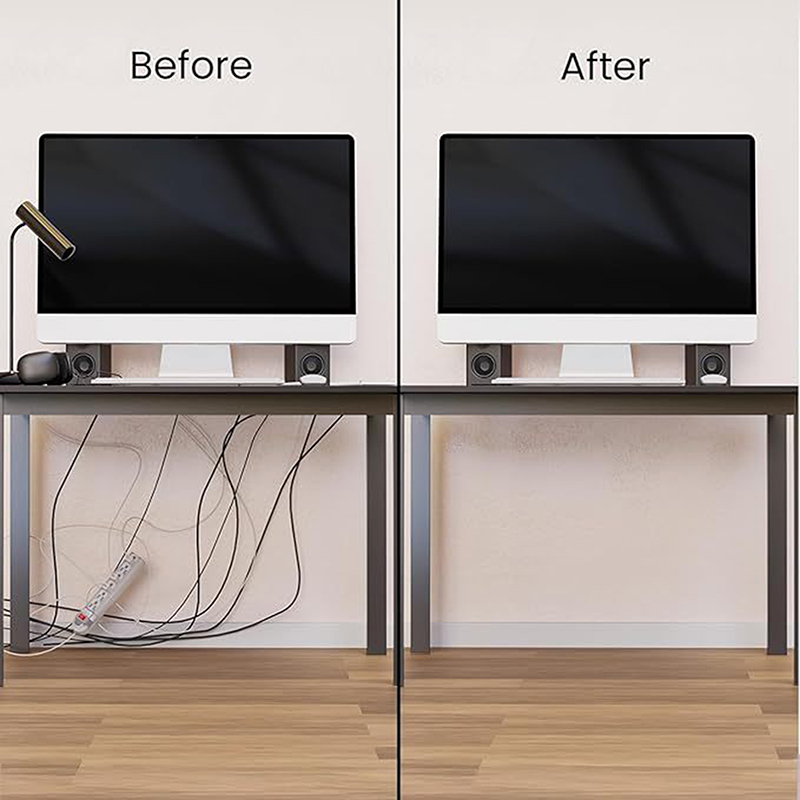 Vassoio per la gestione dei ca - Cable Tray Under Desk recensione e prezzo